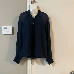 Abercrombie & Fitch Blue Long Sleeve Button Down Shirt